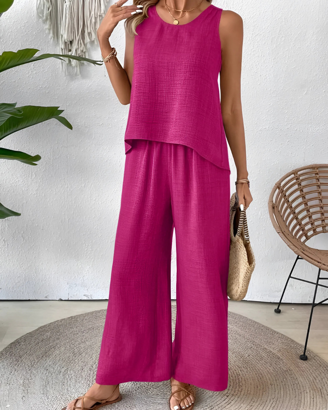 Fuchsia Dream Crochet Set