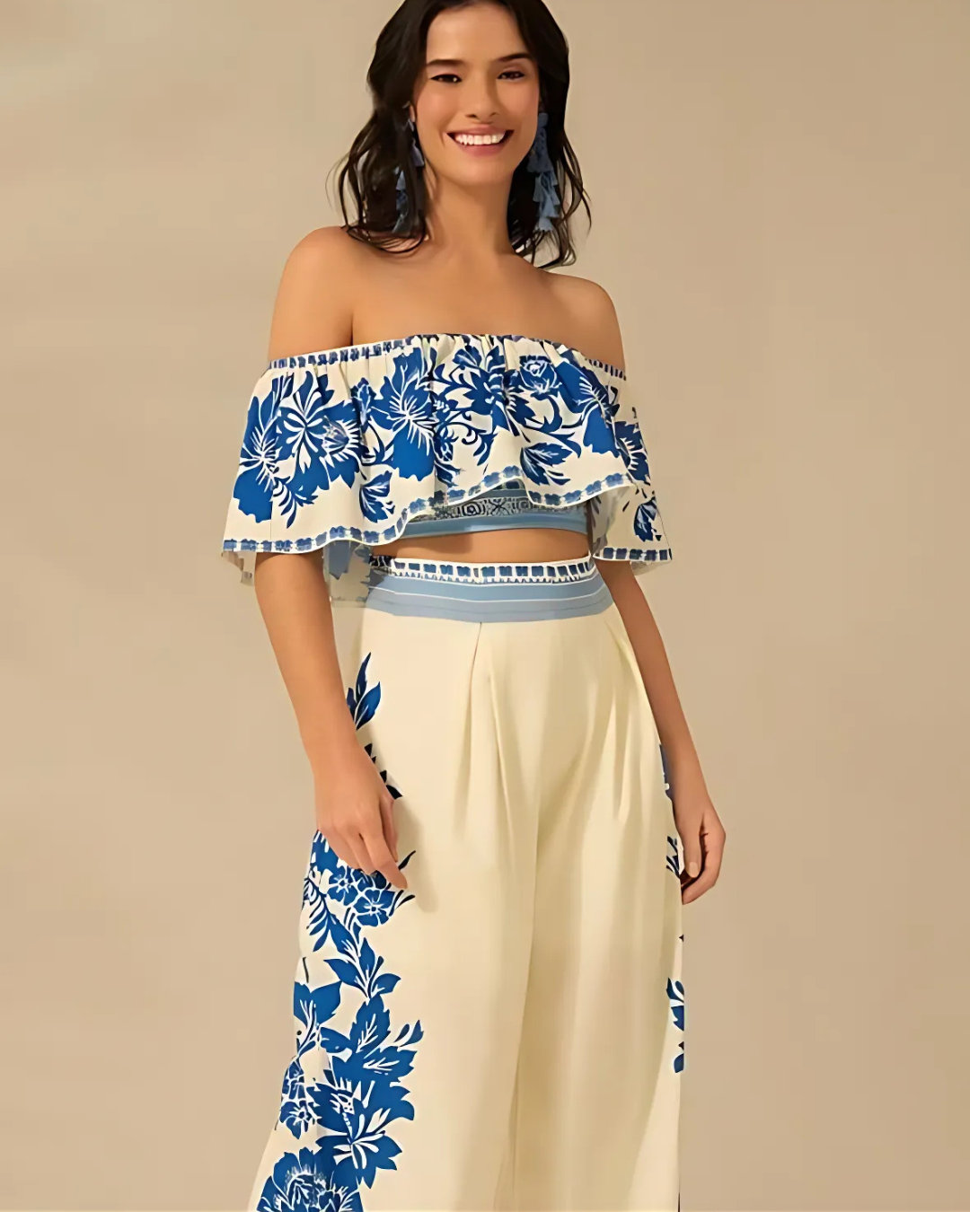 Blue Blossom Plazzo
