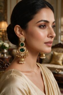 Dual Stone Murali Grace Earrings