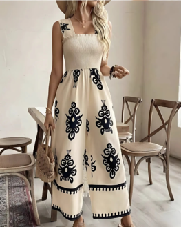 Ivory Noir Jumpsuit
