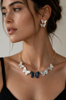 Celestial Butterfly Necklace