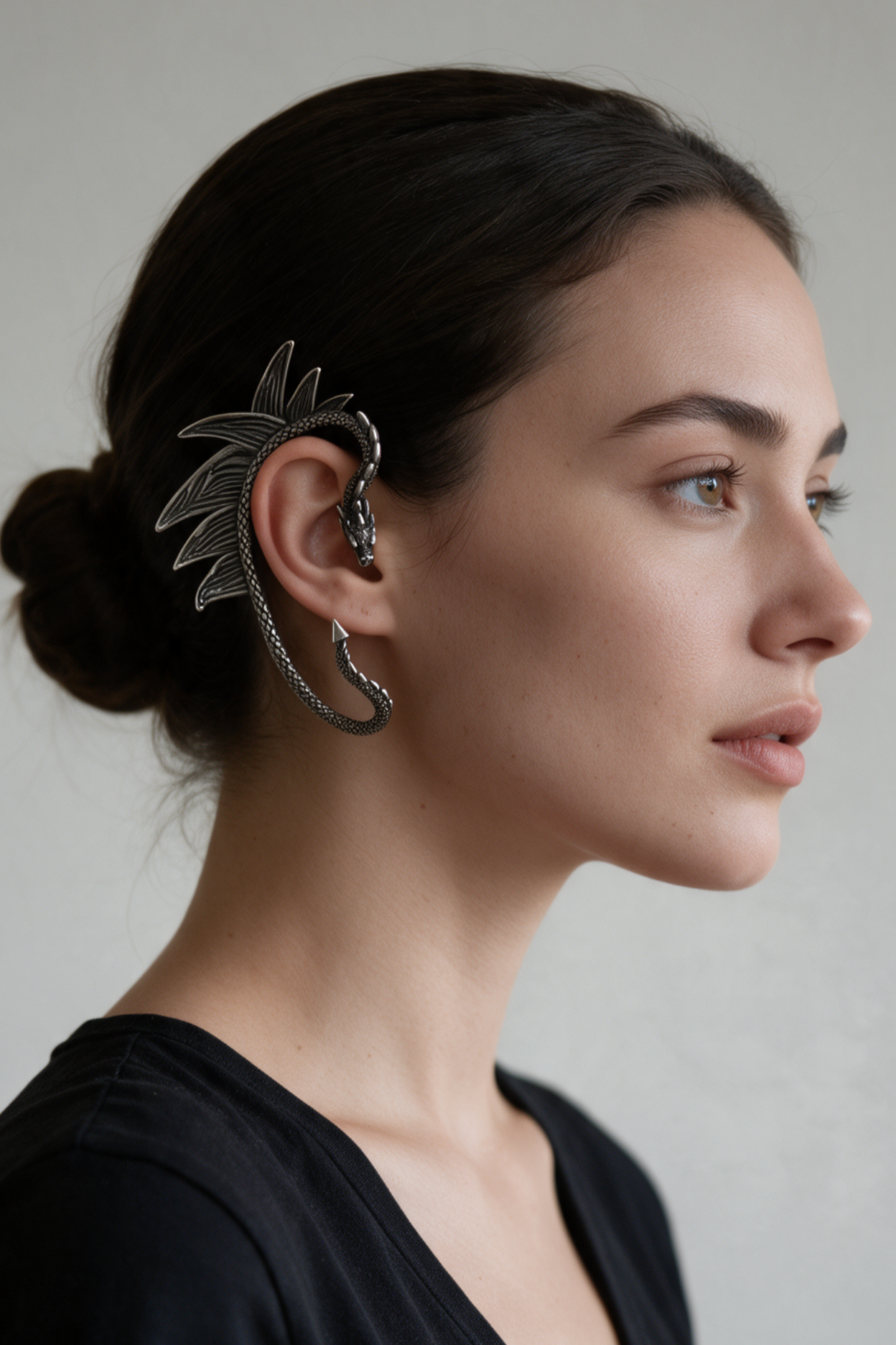 Dragon Serpent Ear Cuff